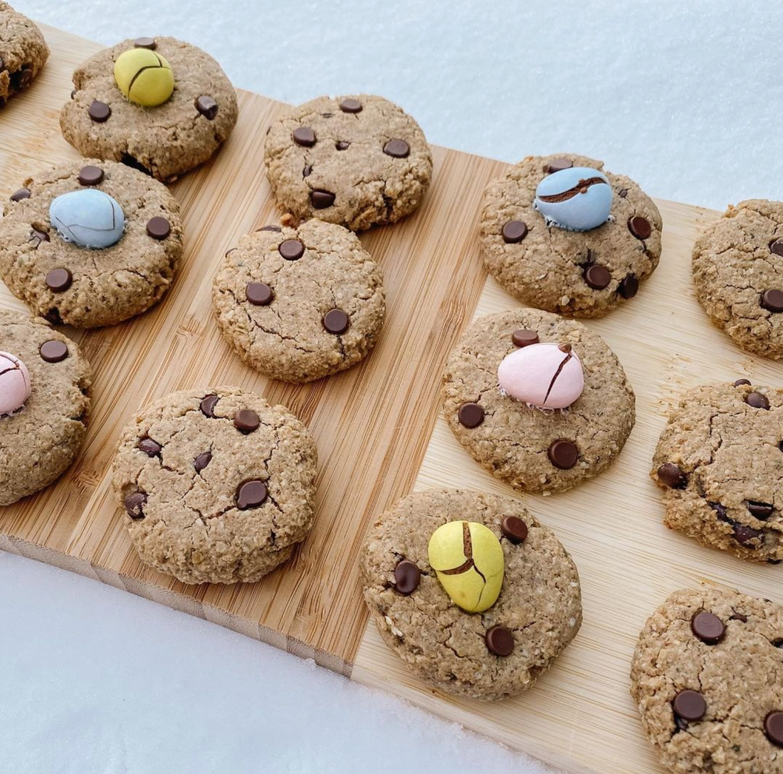 Chickpea Chocolate Chip Cookies (vegan!)